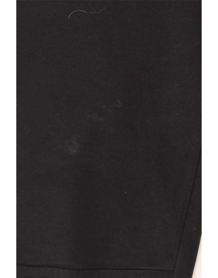Puma Mens Tracksuit Trousers Small Black Cotton