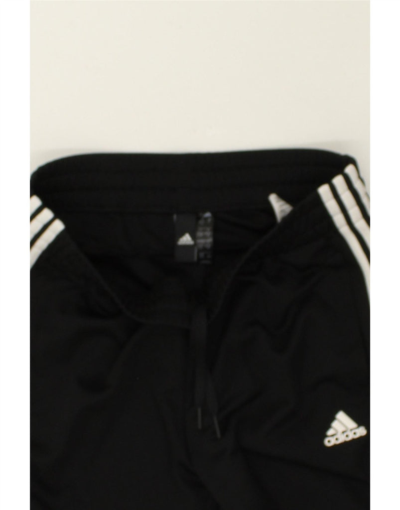 ADIDAS Womens Tracksuit Trousers UK 12/14 Medium Black Polyester Vintage Adidas and Second-Hand Adidas from Messina Hembry 