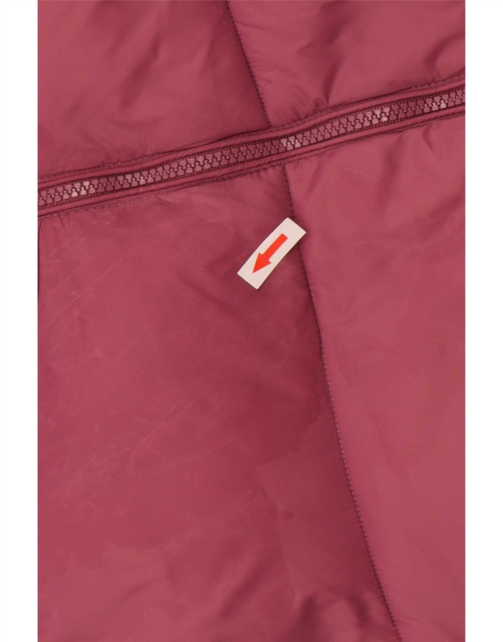Rifle Womens Padded Jacket UK 14 Medium Purple Polyamide