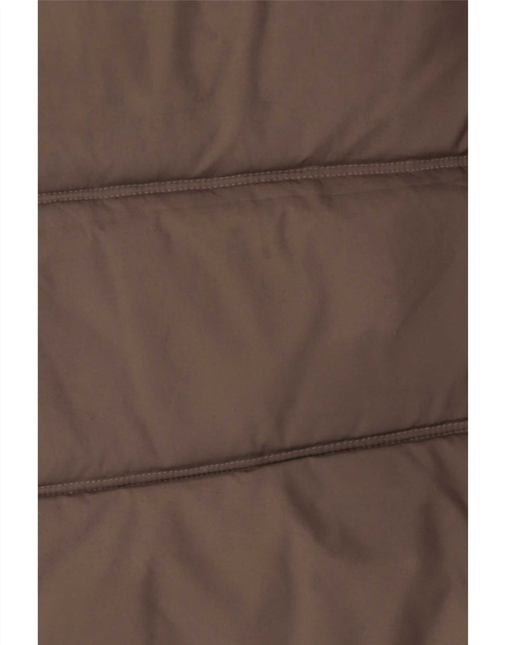 Adidas Womens Padded Gilet UK 14 Large Grey Polyester