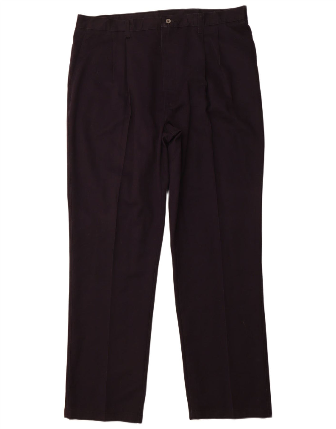 WRANGLER Mens Pegged Chino Trousers W40 L34 Navy Blue Cotton