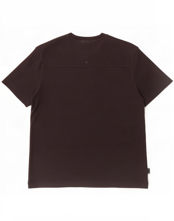 Calvin Klein Mens Graphic T-Shirt Top 2XL Black Cotton