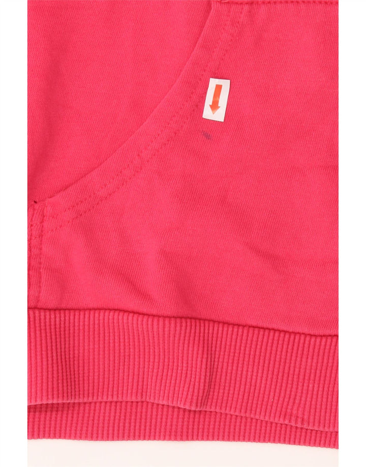 REEBOK Womens Hoodie Jumper UK 10 Small  Pink Cotton Vintage Reebok and Second-Hand Reebok from Messina Hembry 