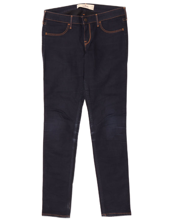 Hollister Womens Skinny Jeans US 9 Medium W29 L29 Navy Blue