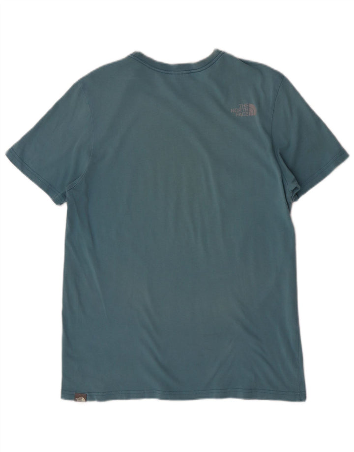 The North Face Mens Graphic T-Shirt Top Medium Blue