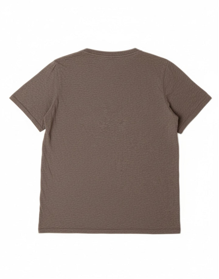 NIKE Boys Athletic Cut Graphic T-Shirt Top 12-13 Years Large Grey Cotton