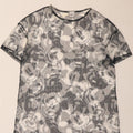 Disney Mens Mickey Mouse Graphic T-Shirt Top Large Grey