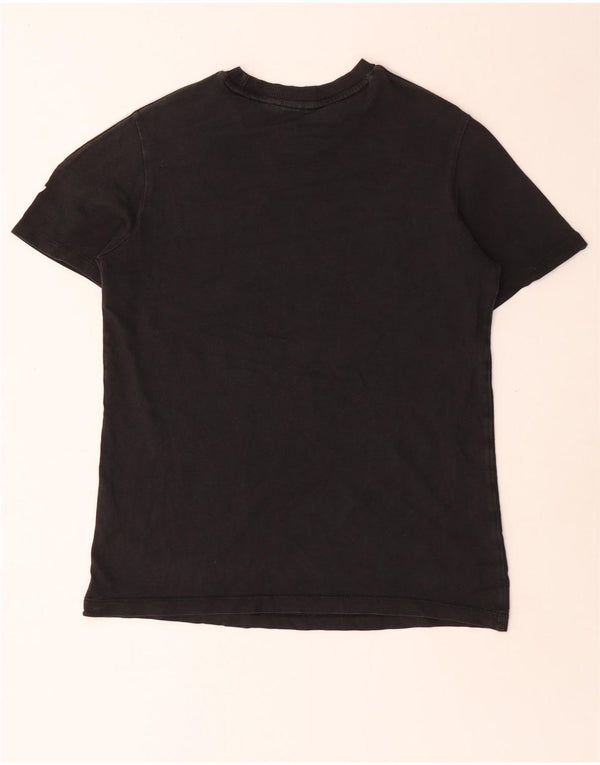 Adidas Womens Graphic T-Shirt Top UK 10 Small  Black