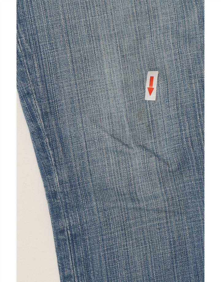 Levi's Womens 511 Slim Jeans W34 L30 Blue Cotton
