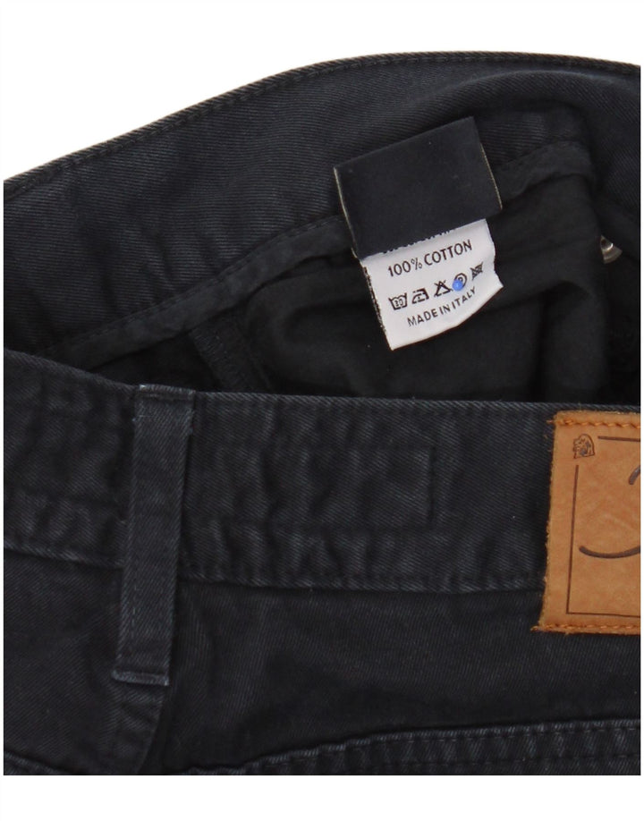 Fay Mens Straight Jeans W32 L29 Navy Blue Cotton