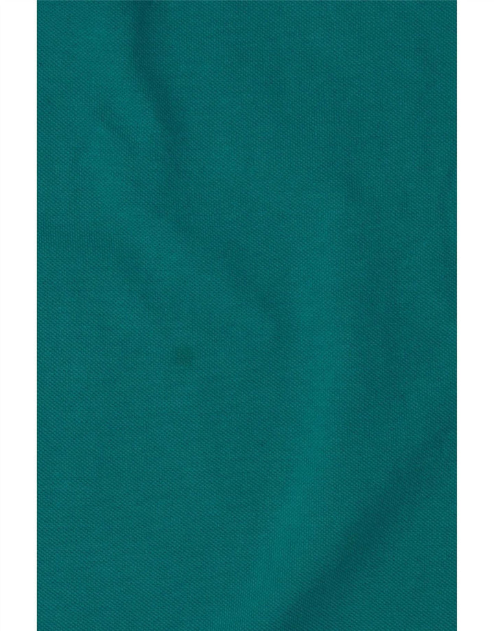 Carrera Mens Polo Shirt 2XL Turquoise Cotton
