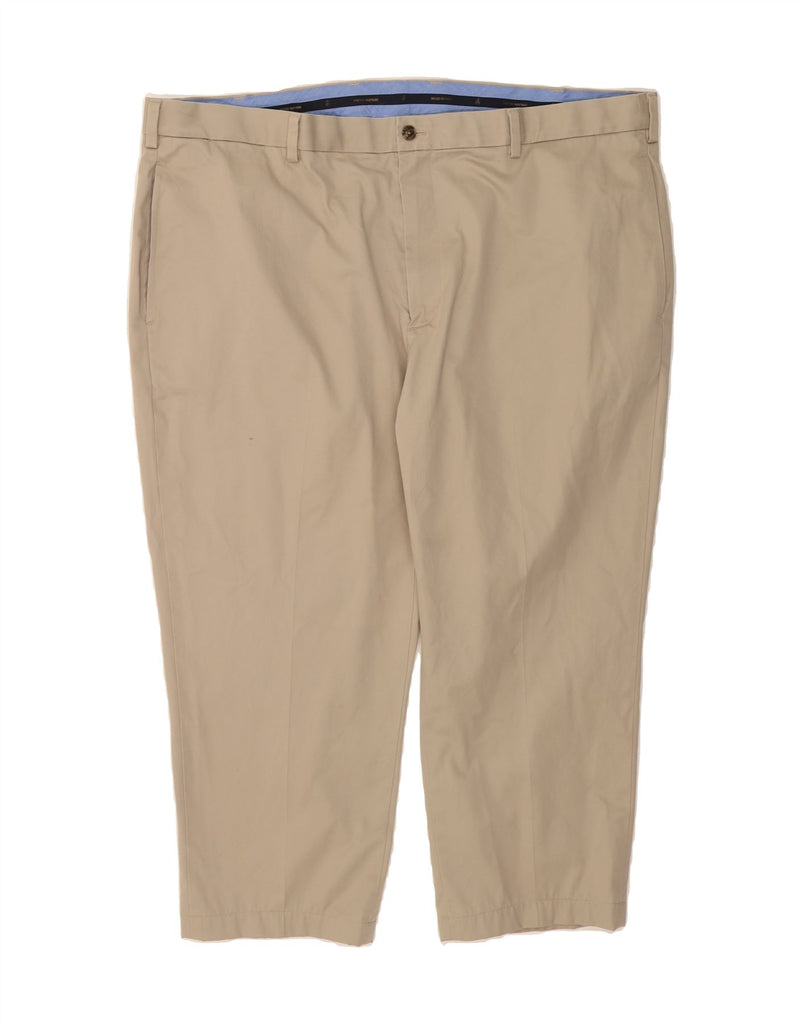 BROOKS BROTHERS Mens Clark Straight Chino Trousers W44 L24 Beige Cotton Vintage Brooks Brothers and Second-Hand Brooks Brothers from Messina Hembry 