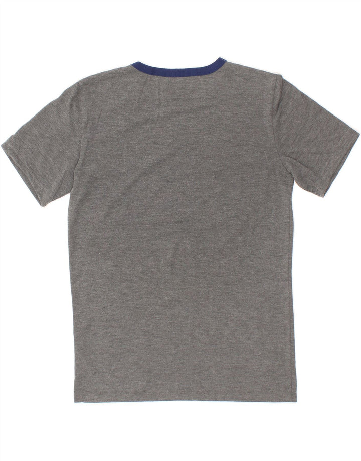 EDDIE BAUER Boys Graphic T-Shirt Top 14-15 Years Large  Grey Polyester Vintage Eddie Bauer and Second-Hand Eddie Bauer from Messina Hembry 