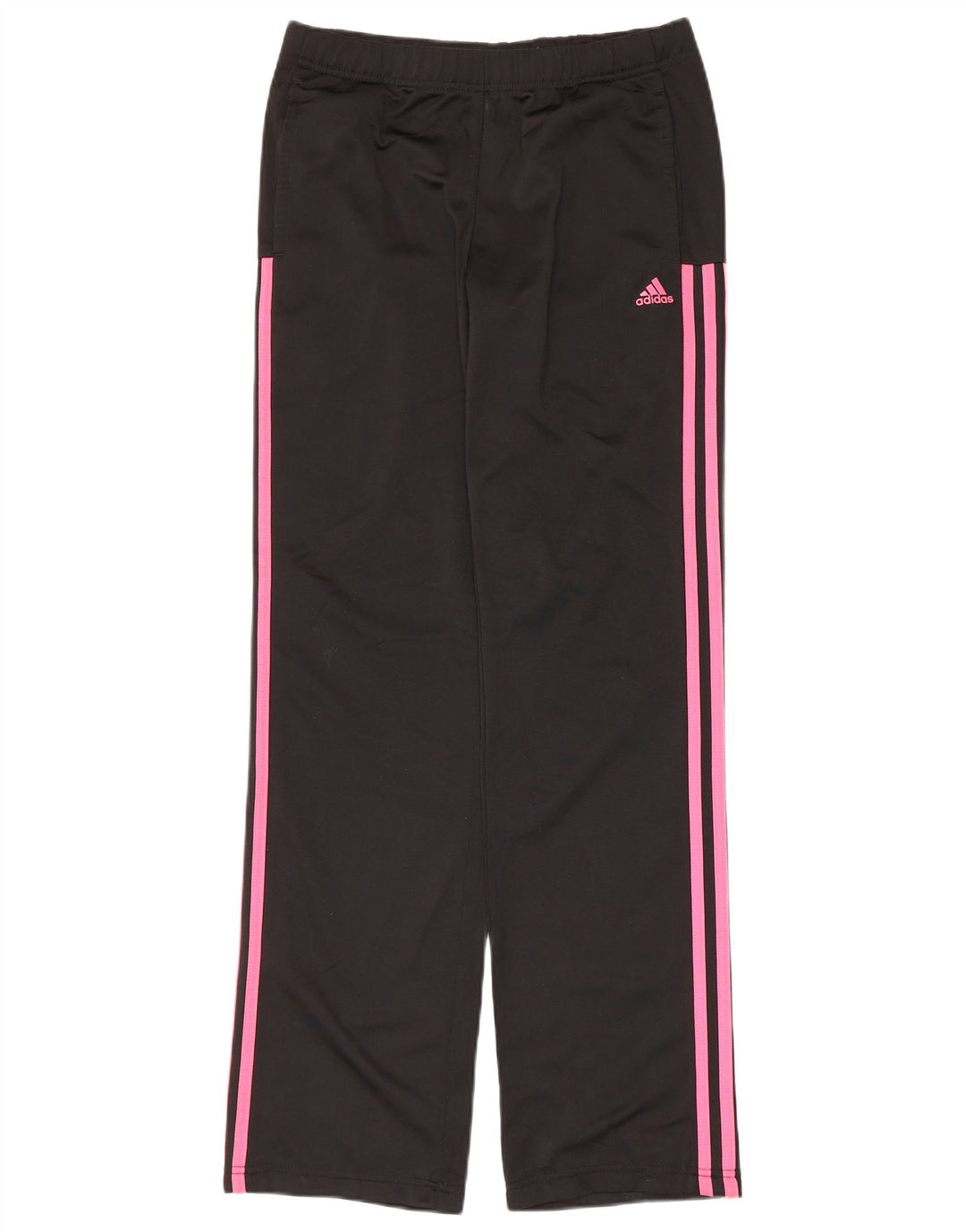 Adidas Girls Tracksuit Trousers 14-15 Years  Black Polyester