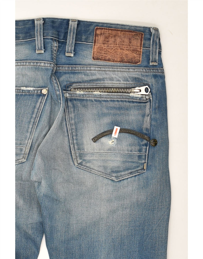 G-STAR Mens Straight Jeans W30 L32 Blue Cotton | Vintage G-Star | Thrift | Second-Hand G-Star | Used Clothing | Messina Hembry 