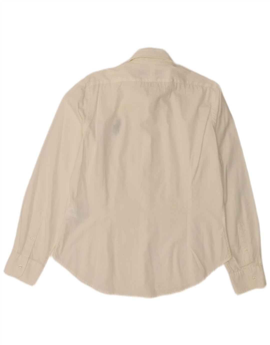 POLO RALPH LAUREN Womens Shirt US 14 XL Off White Cotton