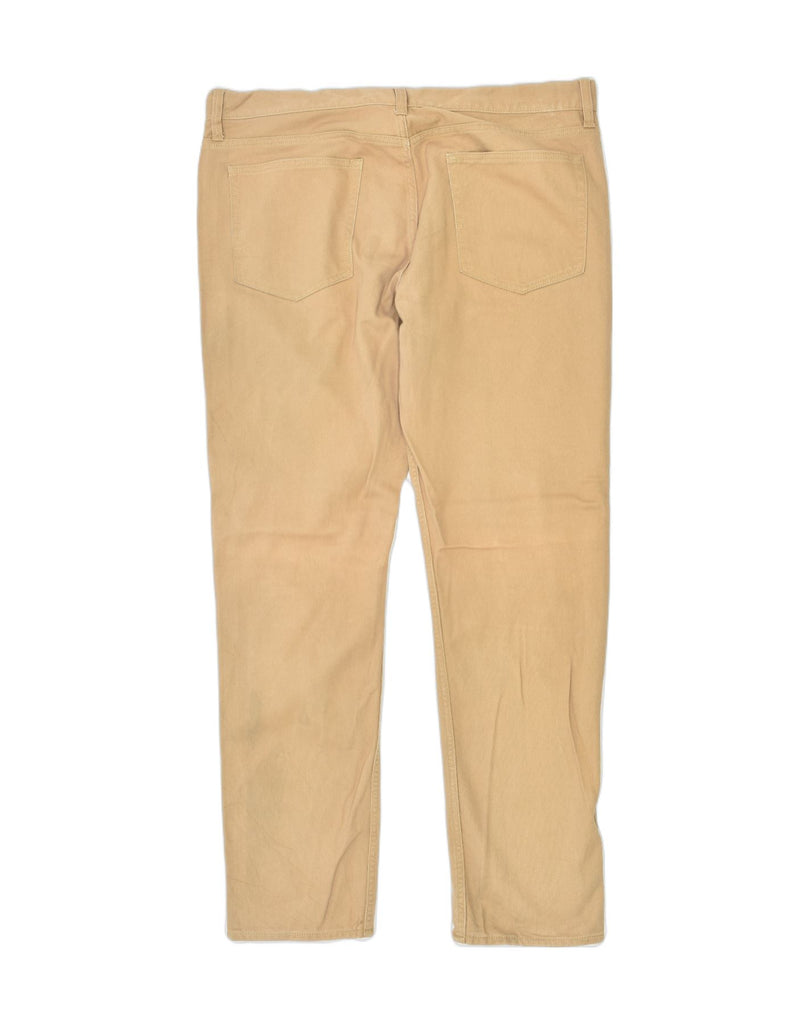 J. CREW Mens The Sutton Slim Casual Trousers W38 L30 Beige Cotton | Vintage | Thrift | Second-Hand | Used Clothing | Messina Hembry 