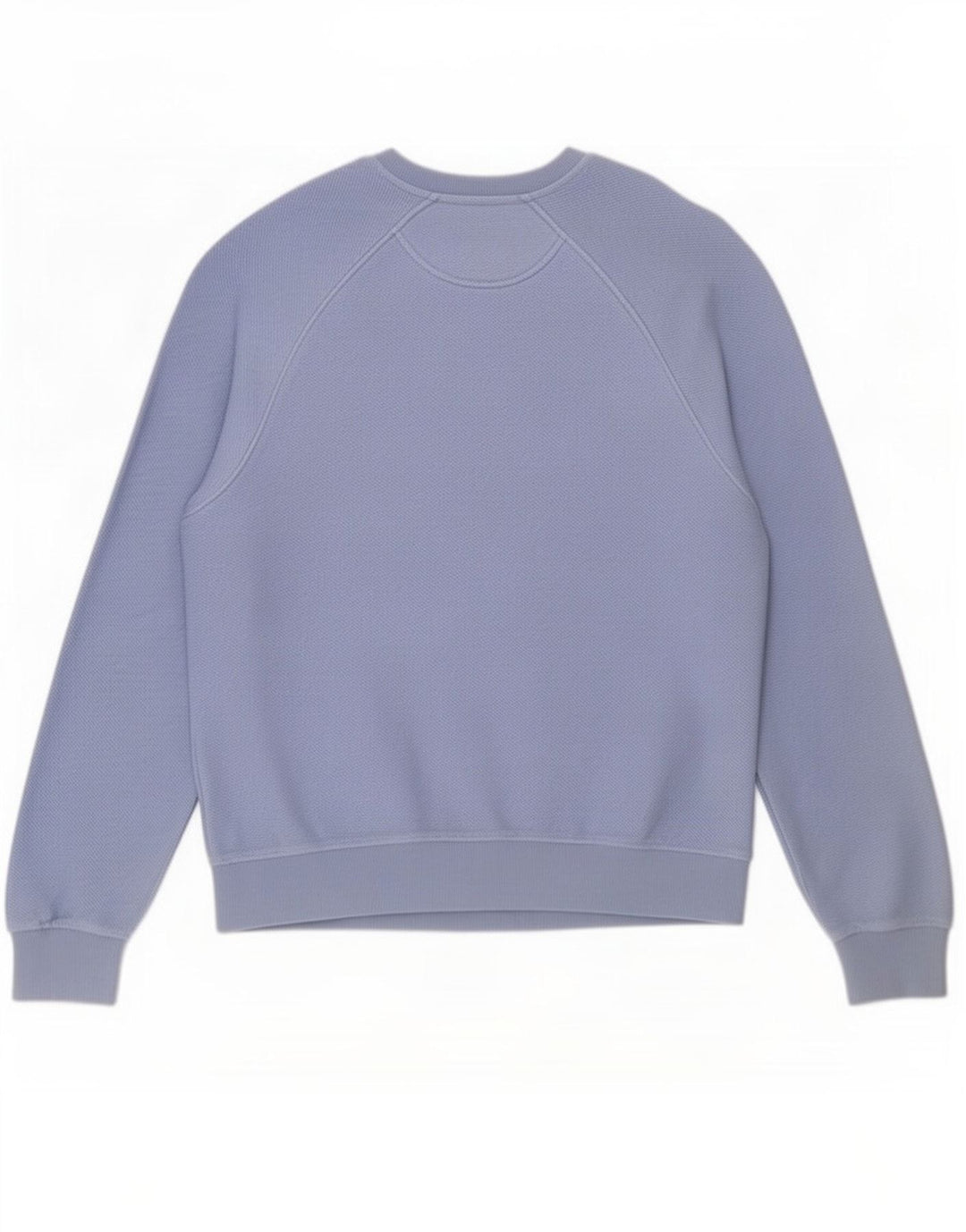 Marks & Spencer Womens Oversized Sweatshirt Jumper UK 10 Small Blue Cotton