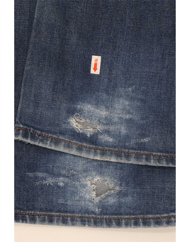 Diesel Womens Bootcut Jeans W27 L33 Blue Cotton