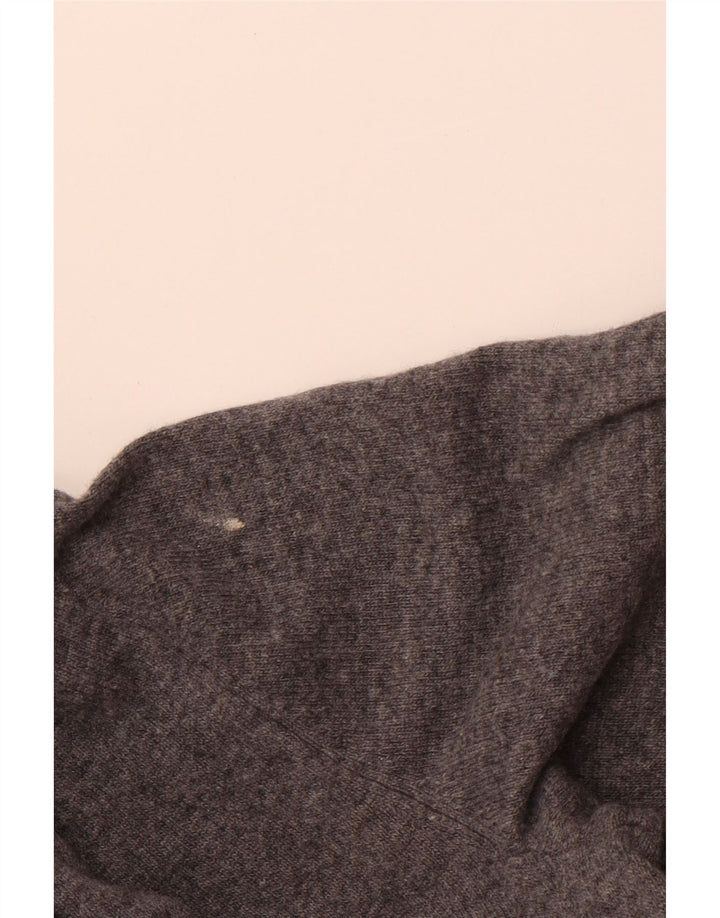 GANT Mens V-Neck Jumper Sweater 2XL Grey Lambswool