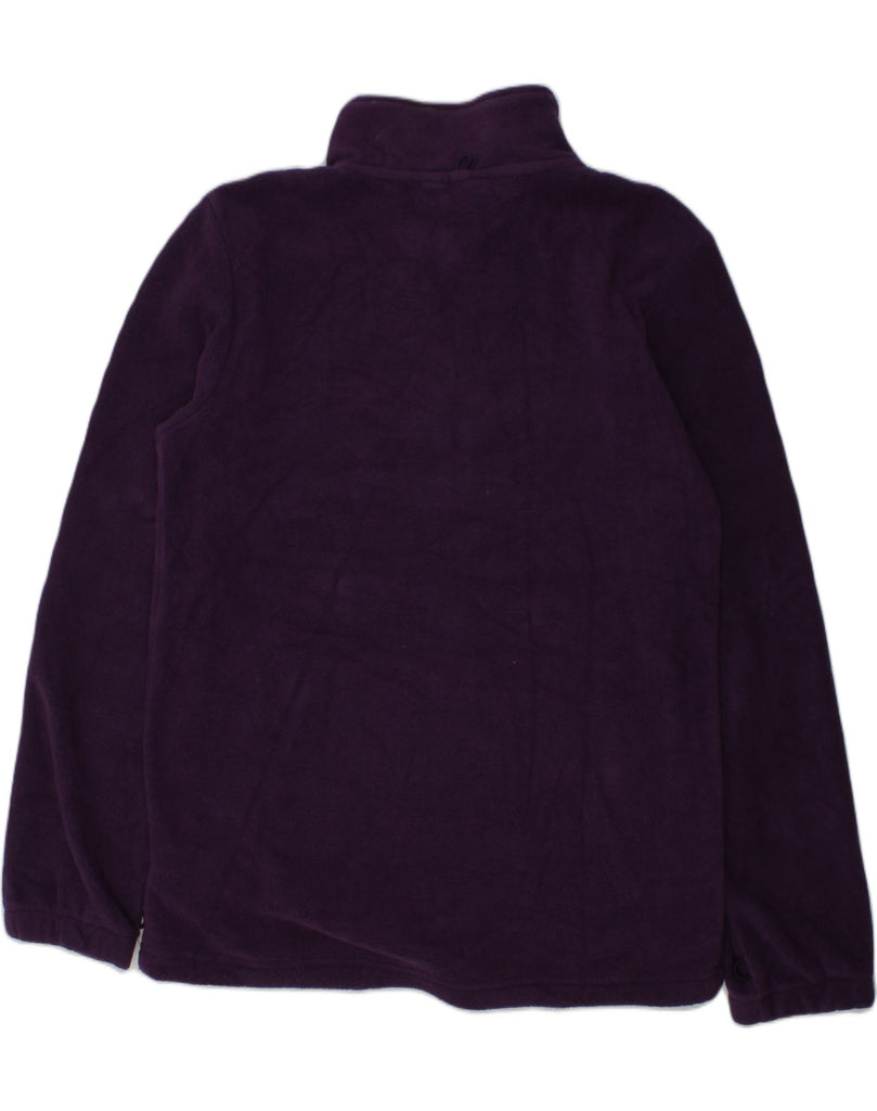 MOUNTAIN WAREHOUSE Girls Fleece Jacket 11-12 Years Purple Polyester | Vintage Mountain Warehouse | Thrift | Second-Hand Mountain Warehouse | Used Clothing | Messina Hembry 