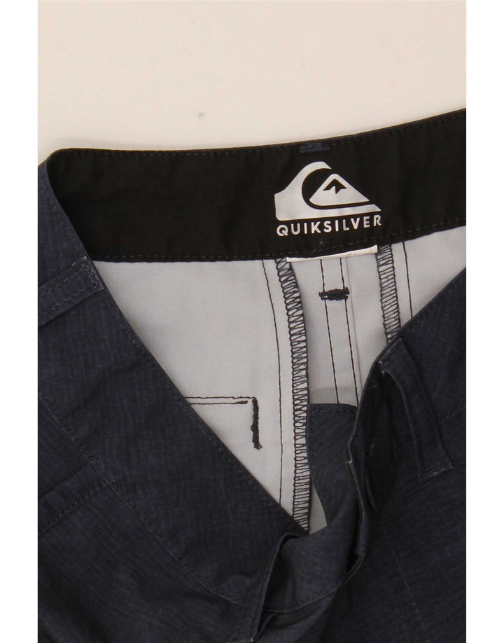 Quiksilver Boys Chino Shorts 9-10 Years W25 Navy Blue