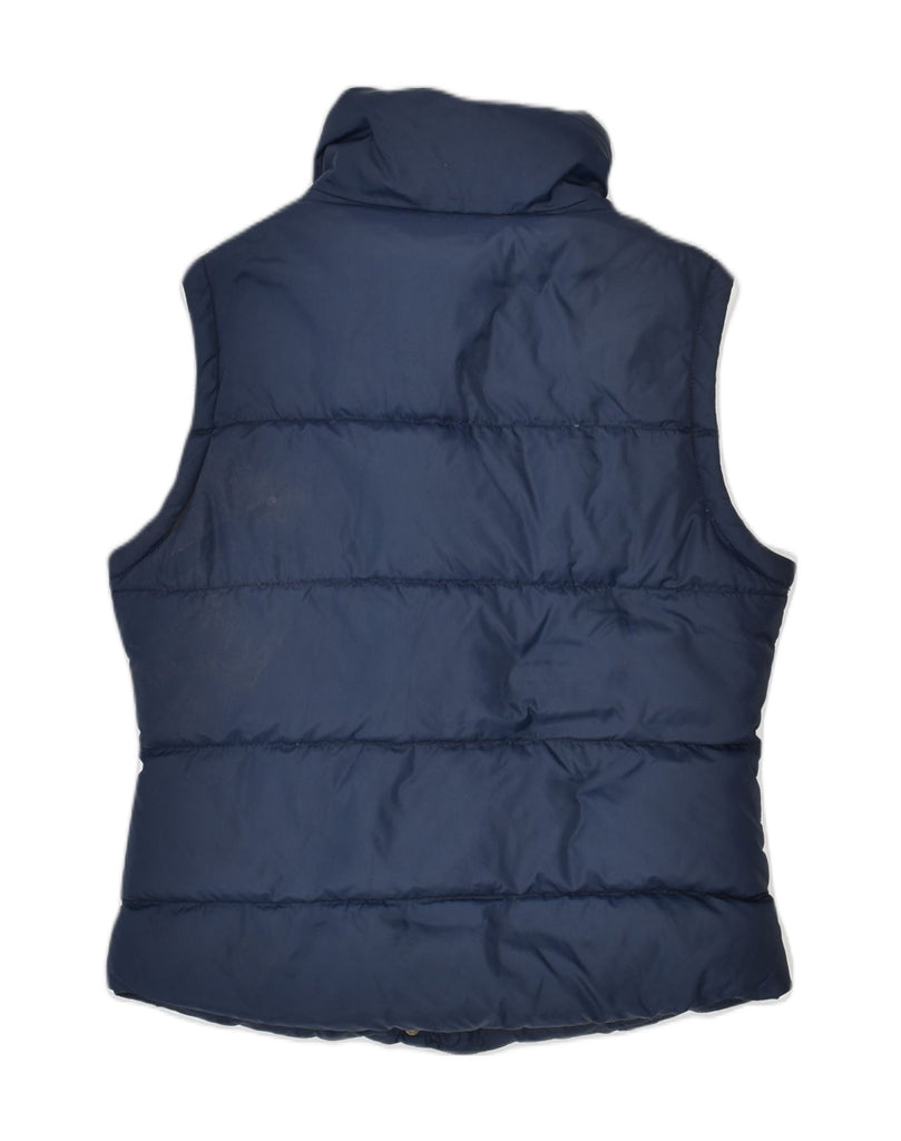 JACK WILLS Womens Padded Gilet UK 10 Small Navy Blue Nylon | Vintage | Thrift | Second-Hand | Used Clothing | Messina Hembry 