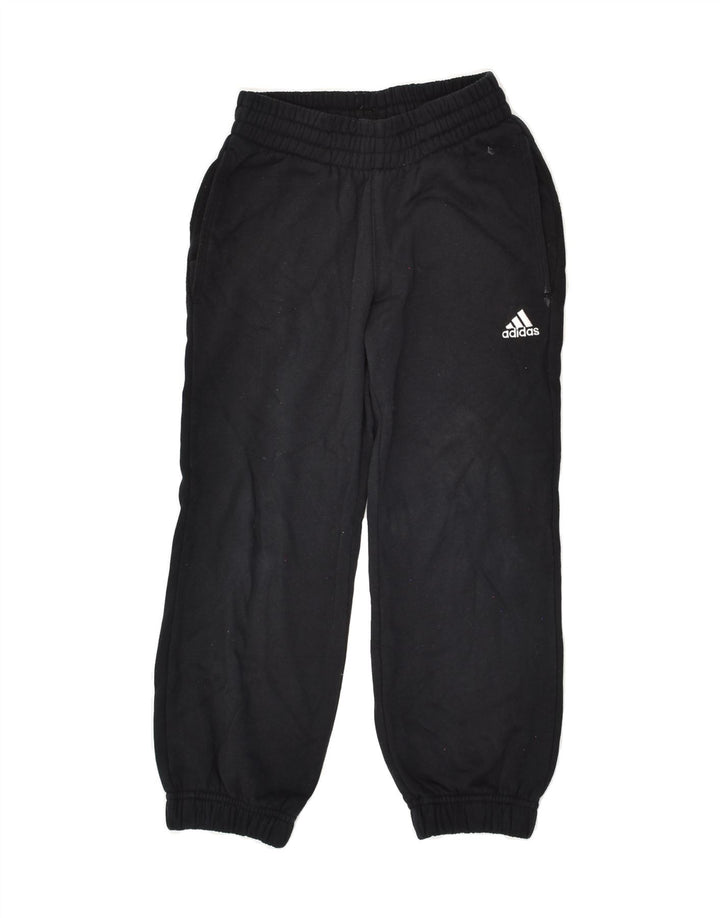 ADIDAS Boys Tracksuit Trousers Joggers 5-6 Years Black | Vintage Adidas | Thrift | Second-Hand Adidas | Used Clothing | Messina Hembry 