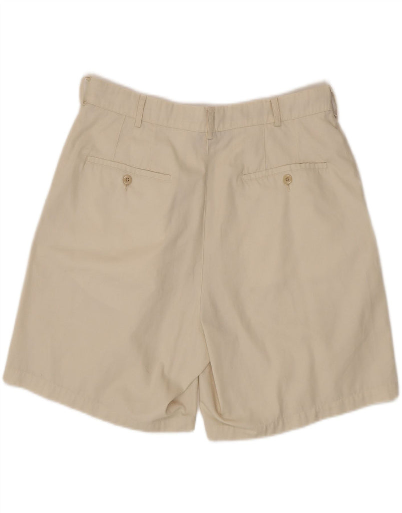 LOTTO Mens Pegged Chino Shorts W34 Large Beige Vintage Lotto and Second-Hand Lotto from Messina Hembry 