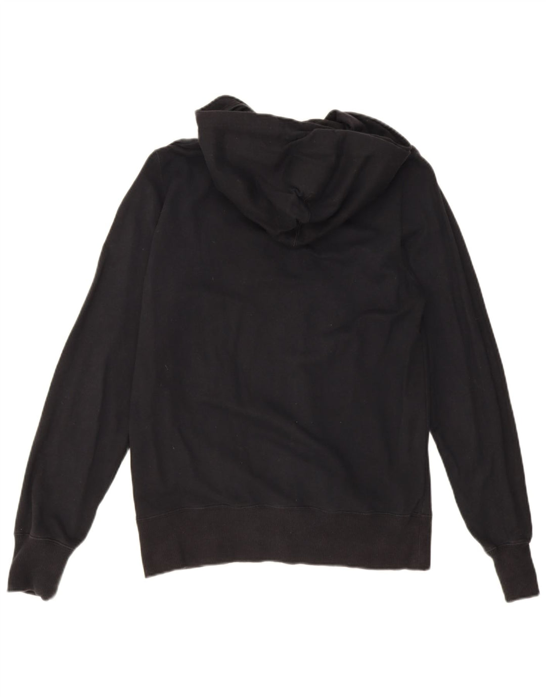 Nike Mens Graphic Zip Hoodie Sweater Medium Black Cotton