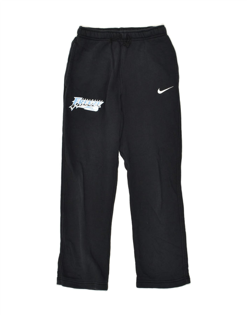 NIKE Boys Tracksuit Trousers 11-12 Years Medium   Black Cotton | Vintage Nike | Thrift | Second-Hand Nike | Used Clothing | Messina Hembry 