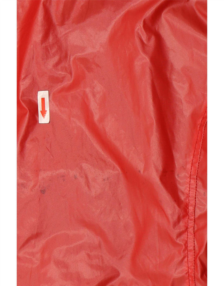 Refrigiwear Womens Hooded Rain Jacket IT 38 XS Red Polyester