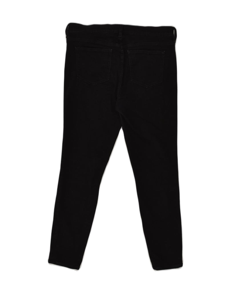 J. CREW Womens Stretch Skinny Jeans W31 L28  Black Cotton | Vintage J. Crew | Thrift | Second-Hand J. Crew | Used Clothing | Messina Hembry 