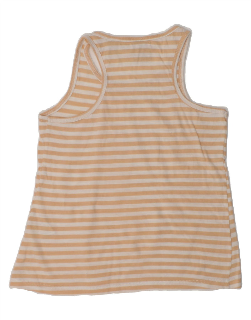 SCOTCH & SODA Girls Vest Top 5-6 Years Beige Striped Cotton | Vintage Scotch & Soda | Thrift | Second-Hand Scotch & Soda | Used Clothing | Messina Hembry 