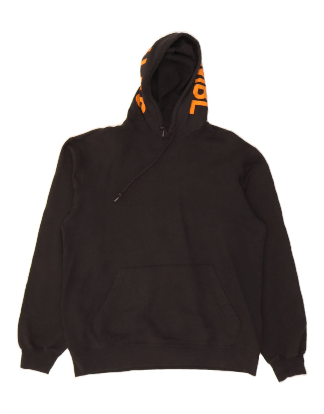 ADIDAS Mens Graphic Hoodie Jumper Medium Black Cotton Vintage Adidas and Second-Hand Adidas from Messina Hembry 