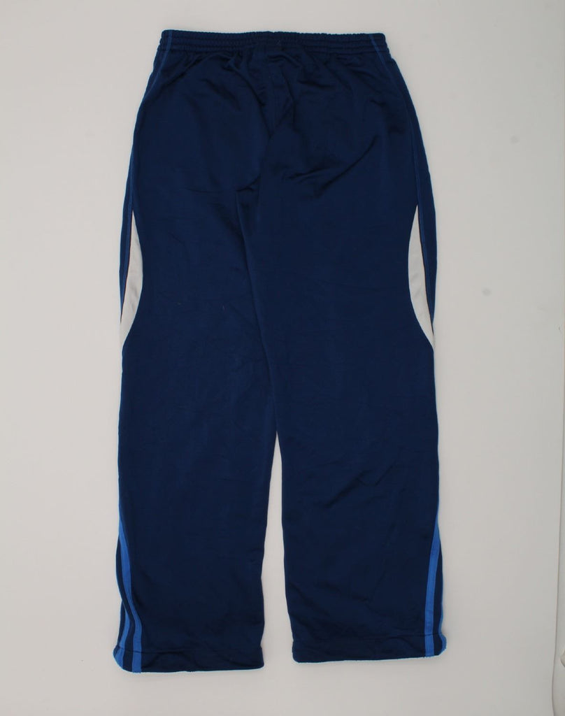 ADIDAS Boys Tracksuit Trousers 11-12 Years Navy Blue Polyester | Vintage Adidas | Thrift | Second-Hand Adidas | Used Clothing | Messina Hembry 