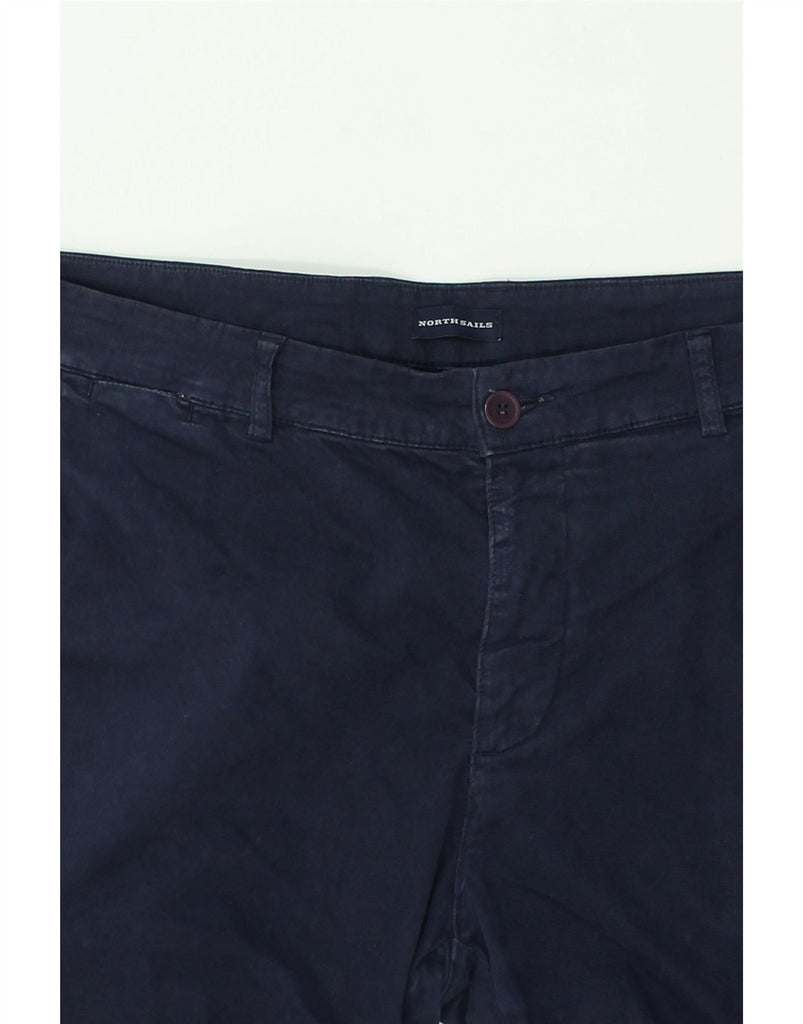 NORTH SAILS Mens Slim Fit Chino Trousers W38 L28 Navy Blue Cotton | Vintage North Sails | Thrift | Second-Hand North Sails | Used Clothing | Messina Hembry 
