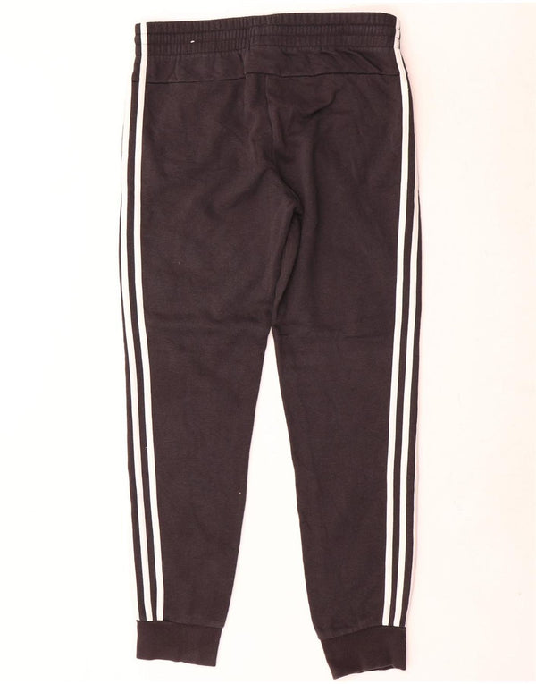 Adidas Mens Tracksuit Trousers Joggers Medium Black Cotton