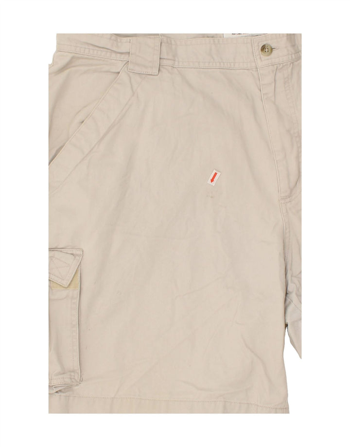 COLUMBIA Mens Cargo Shorts W42 2XL Grey Cotton Vintage Columbia and Second-Hand Columbia from Messina Hembry 