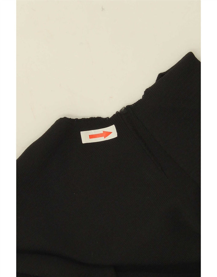 Zara Womens Sundress UK 12 Medium Black Polyester