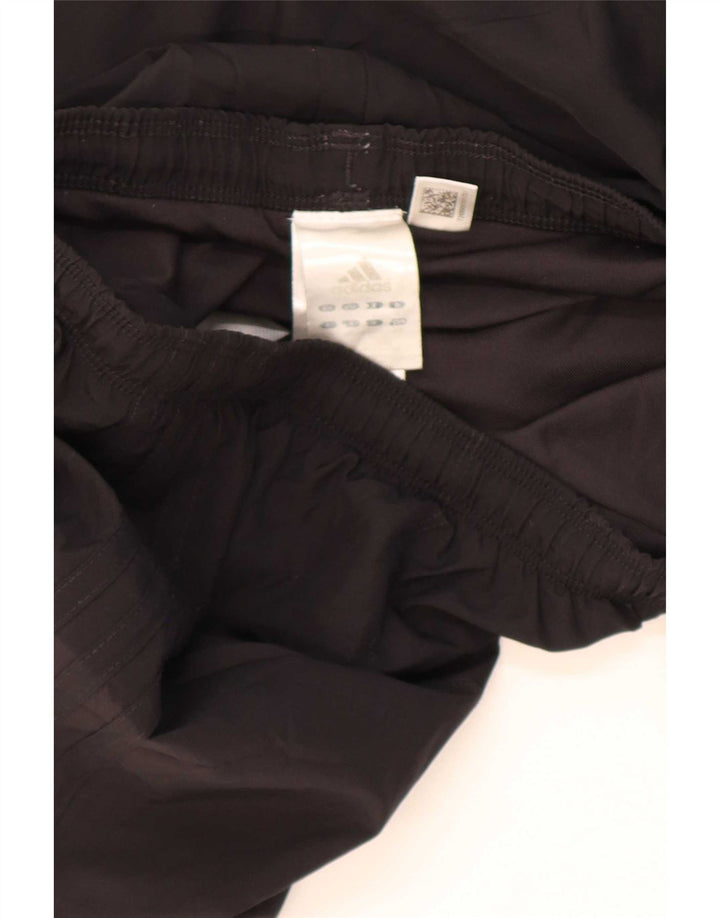 Adidas Womens Climalite Sport Shorts UK 14 Large Black Polyester