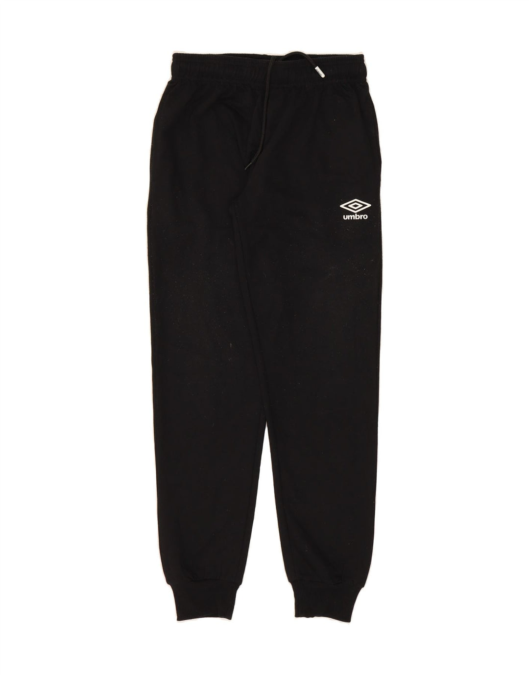 UMBRO Mens Tracksuit Trousers Joggers Small  Black Cotton Vintage Umbro and Second-Hand Umbro from Messina Hembry 