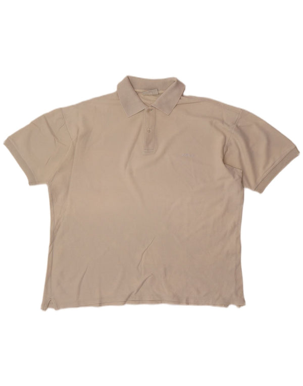 Asics Mens Polo Shirt XL Beige