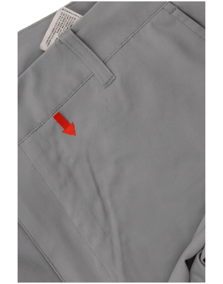 Puma Mens Slim Chino Trousers W34 L32 Grey Polyester