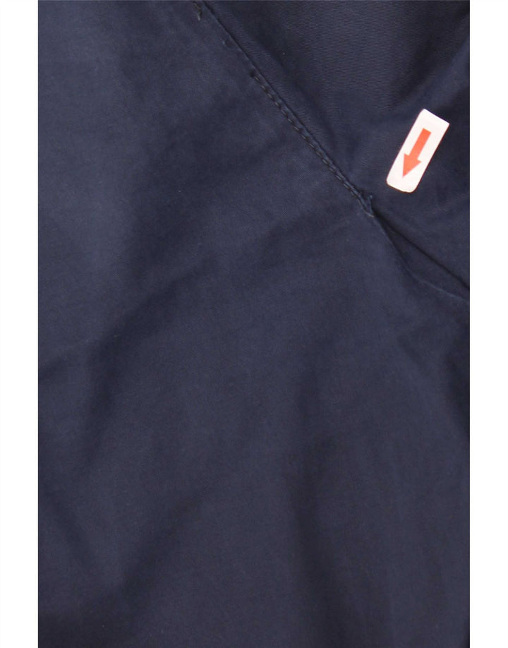Zara Mens Slim Cropped Trousers EU 40 Medium W31 L26 Navy Blue