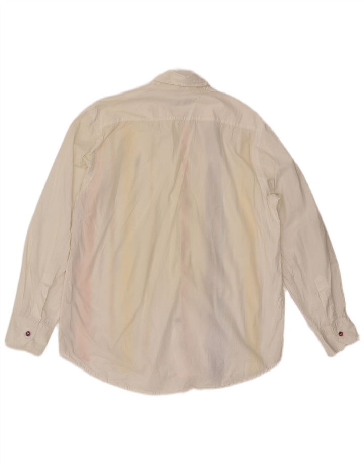 Etro Mens Shirt 2XL White Striped