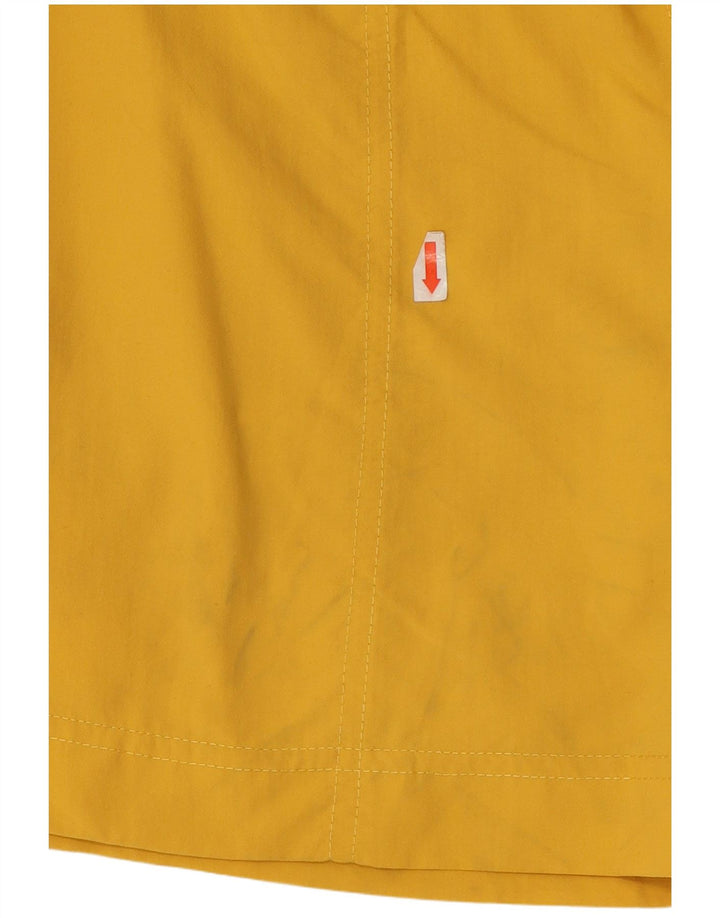 AUSTRALIAN L'ALPINA Mens Swimming Shorts IT 50 Medium  Yellow Polyamide