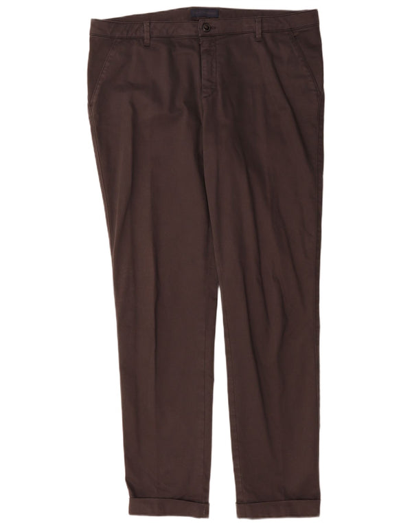 Trussardi Mens Slim Chino Trousers IT 48 Medium W36 L31 Grey