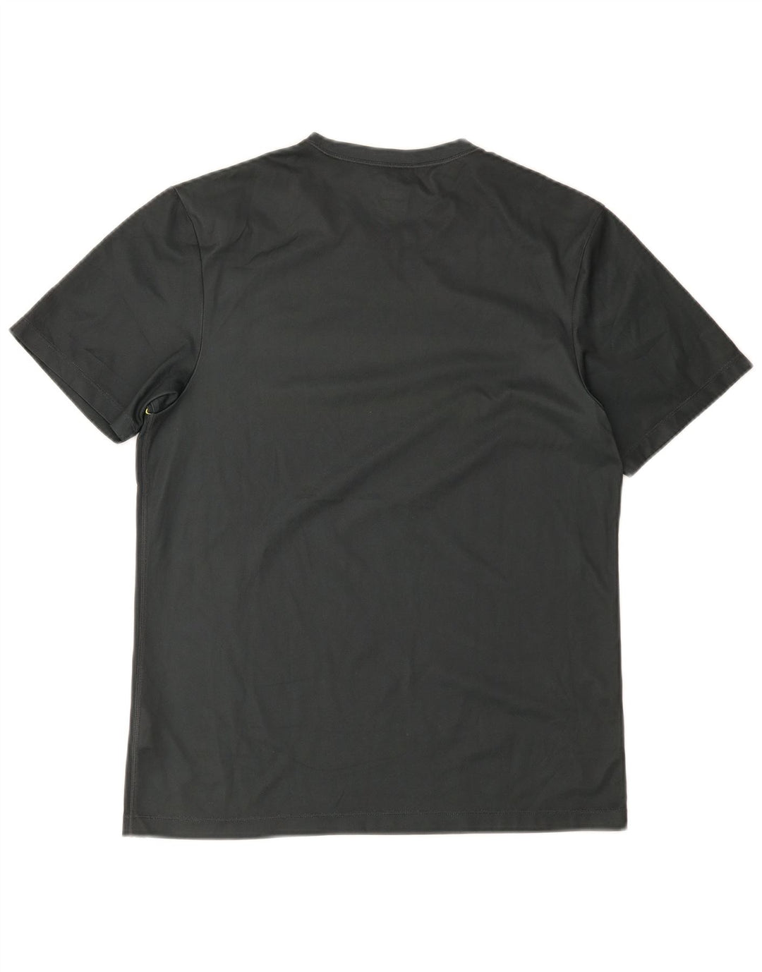 Nike Mens T-Shirt Top UK 39/41 Medium Green Colourblock Polyester