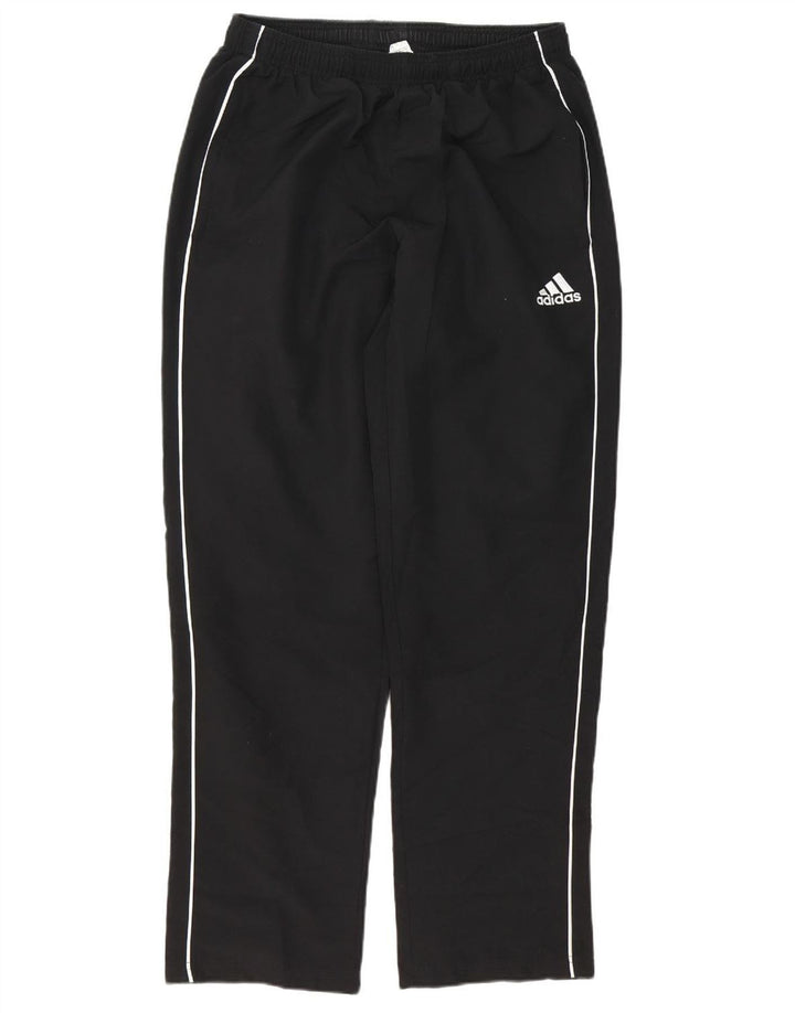 ADIDAS Mens Tracksuit Trousers Medium  Black Polyester